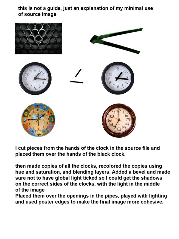 Creation of clocks: Step 1